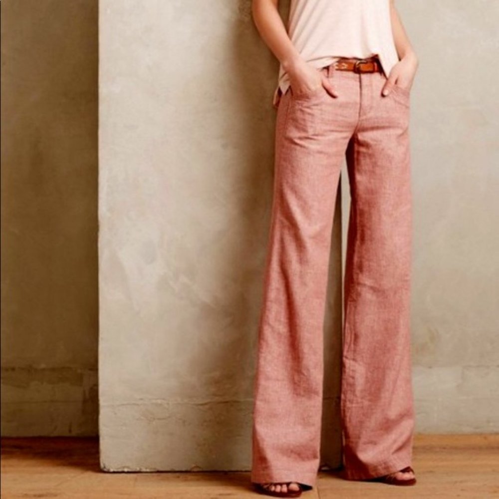 Anthro Daughters of the Liberation Linen Pants